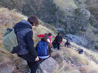 familia hikking
