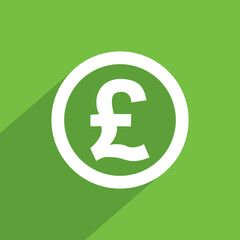 pound currency icon, Financial icon vector