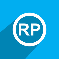 Rupiah currency icon, Financial icon vector