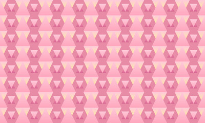 Abstract seamless geometric pattern of diamonds and triangulars. Stock illustration for web and print, scrapbooking, wrapping paper, textile, wallpaper and backgound