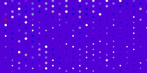 Light blue, red vector backdrop with dots.