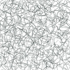 Obraz premium A tangled network of thin lines