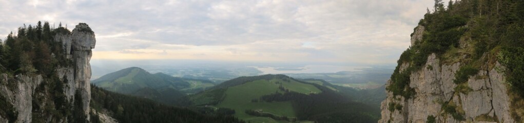 Chiemseeblick von der Gederer Wand