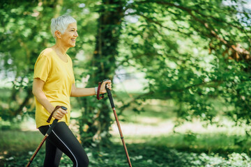 Nordic Walking Exercise