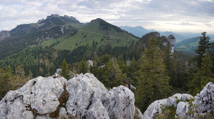 Panorama an der Gederer Wand
