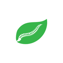 treatment logo , nature spine logo