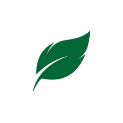 Logos of green Tree leaf ecology nature element