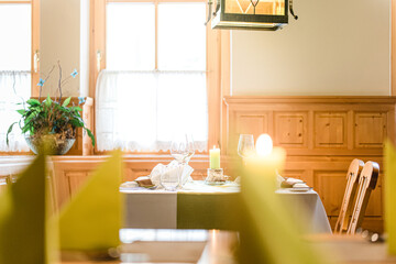romantic table decoration