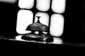 A service bell in a hotel