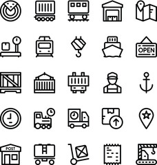 Global Logistics Vector Icons 3