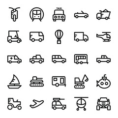 Transport Vector Icons 2