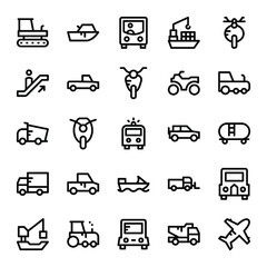 Transport Vector Icons 3