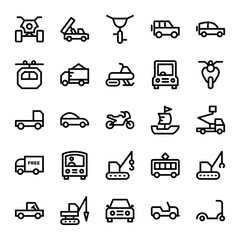 Transport Vector Icons 4