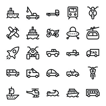 Transport Vector Icons 5