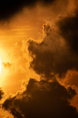 燃える空