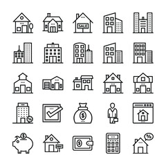 Real Estate Vector Icons 4