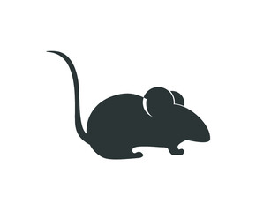 Mouse icon. Vector mouse. Rat vector. 