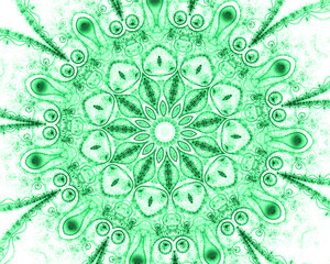 mandala. abstract round design