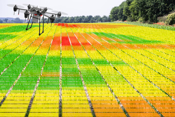 Agriculture Industry Farming Technology And Crops Monitoring