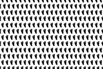 Fuß Füße Fußabdruck footprint barfuß sohle fußsohle symbol schwarz weiß Muster Logo design vorlage template hintergrund isoliert website Struktur Material Metall 