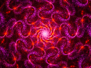 beautiful abstract background from crossed lines and light effect