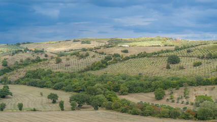 Fototapeta premium Paysage de Toscane en Italie