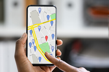 GPS Location Map Search