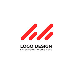 Creative abstract logo vector image for business