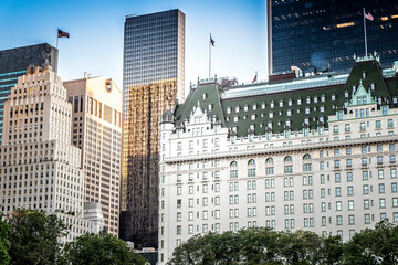 The Plaza Hotel in New York, USA