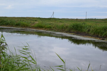Fish place in Berdyuzhsky district Tyumen region