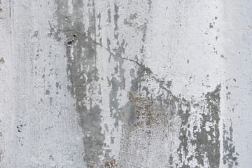 Close-up - gray stone wall in the old facade of the house