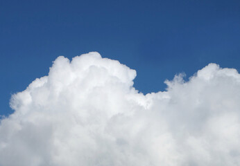 Naklejka na ściany i meble Blue Sky with white cloud
