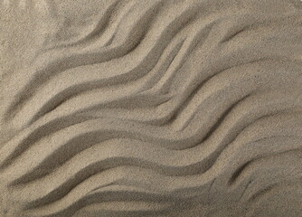 Fototapeta na wymiar Desert sand surface background and texture