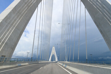 Obraz premium the new bridge in brunei darussalam