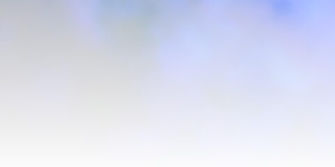 Dark BLUE vector layout with cloudscape. Illustration in abstract style with gradient clouds. Template for landing pages.