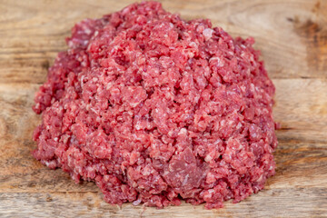 raw minced meat