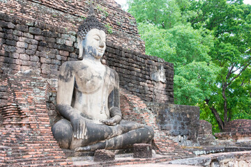 Sukhothai Historical Park in Sukhothai, Thailand. It is part of the World Heritage Site - Historic Town of Sukhothai and Associated Historic Towns.