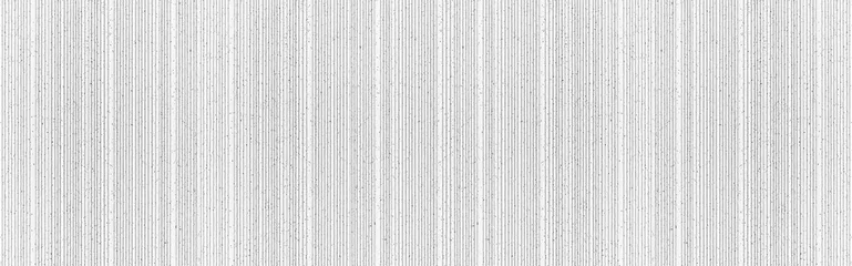 Deurstickers Panorama van moderne witte stenen muur met strepen textuur en naadloze achtergrond © torsakarin