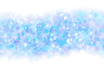 空 雲 ブルー 夏 水彩 背景