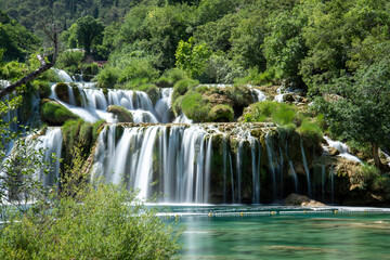 KRKA Waterfalls in Croatia - 363511342