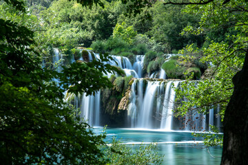 KRKA Waterfalls in Croatia - 363511368