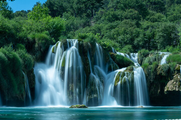 KRKA Waterfalls in Croatia - 363511529