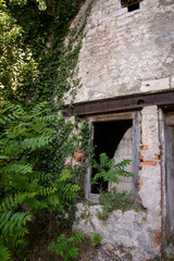Fototapeta na wymiar abandoned church in croatia