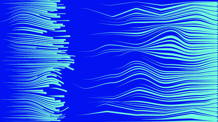 Dynamic speed line background . Vector Illustration .Technology  Logo . Design element . Abstract Geometric shape . 