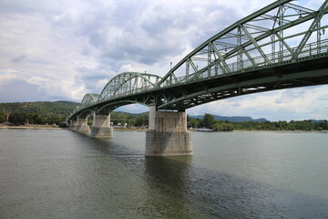 Mária Valéria Bridge between
Esztergom in Hungary and Sturovo in Slovakia
