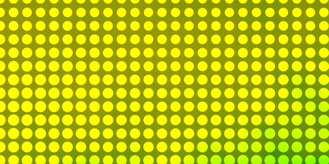 Light Green, Yellow vector template with circles. Abstract illustration with colorful spots in nature style. New template for your brand book.