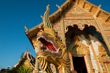 Fototapeta premium THAILAND CHIANG KHONG WAT LUANG CHAI SATHAN