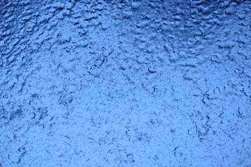 Fototapeta na wymiar View from the car, frozen glass. Ice. Background.