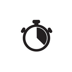 Stopwatch icon vector