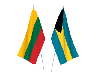 Lithuania and Commonwealth of The Bahamas flags